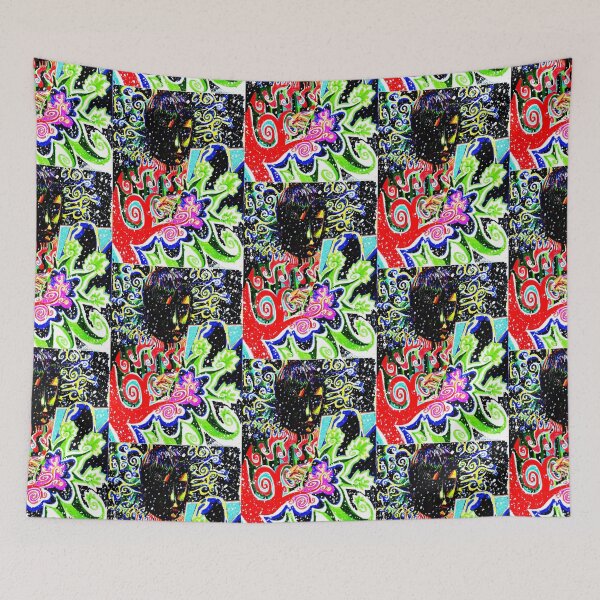 Item preview, abstract self-portrait designed and sold by Calgacus.