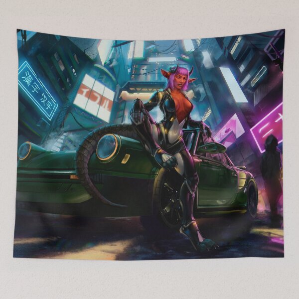 Item preview, Neon Dystopia designed and sold by Royzart.