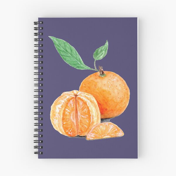Artikelvorschau, Mandarine - Aquarellmalerei entworfen und verkauft von Pattokarts.