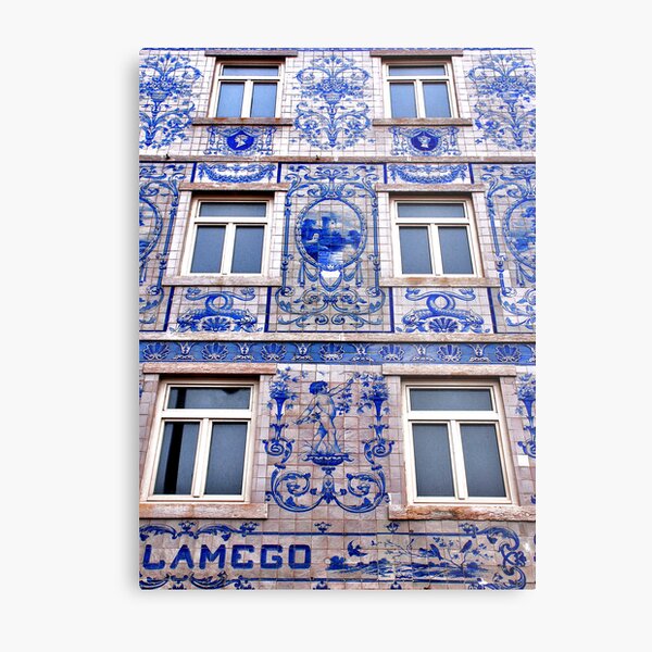 Windows of Lisbon Metal Print
