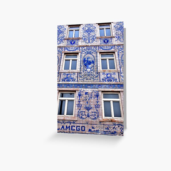 Windows of Lisbon Greeting Card