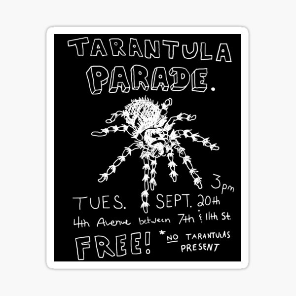 Item preview, Tarantula Parade designed and sold by thesandworm.