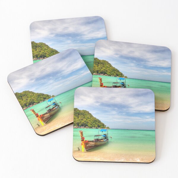Item preview, Longtail Boat at Phi Phi Island designed and sold by tpixx.