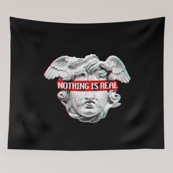 Item preview, Medusa's Head Statue "Nothing is Real"  designed and sold by Equanimity7.