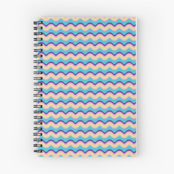 Item preview, Curved Lines Pattern Wavy Stripes Texture designed and sold by Limolida.