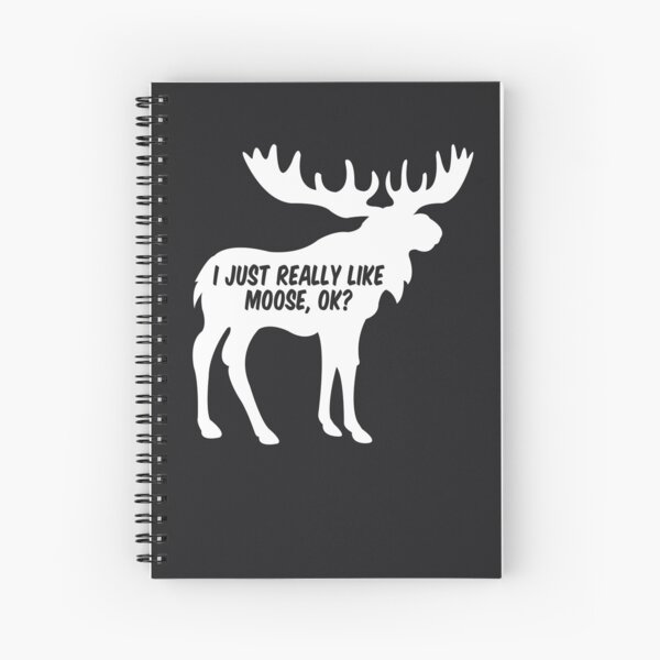 Item preview, Just Really Like Moose, Ok? Art | Cool I Heart Moose Gift designed and sold by melsens.