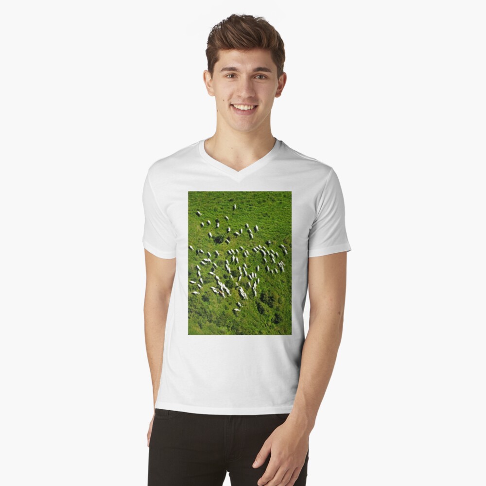 Item preview, V-Neck T-Shirt designed and sold by DRONY.