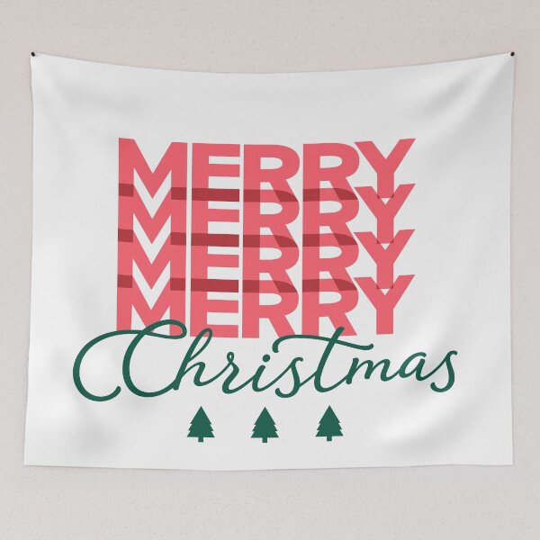 Item preview, MERRYMERRYMERRYMERRY Christmas designed and sold by scribblewit.