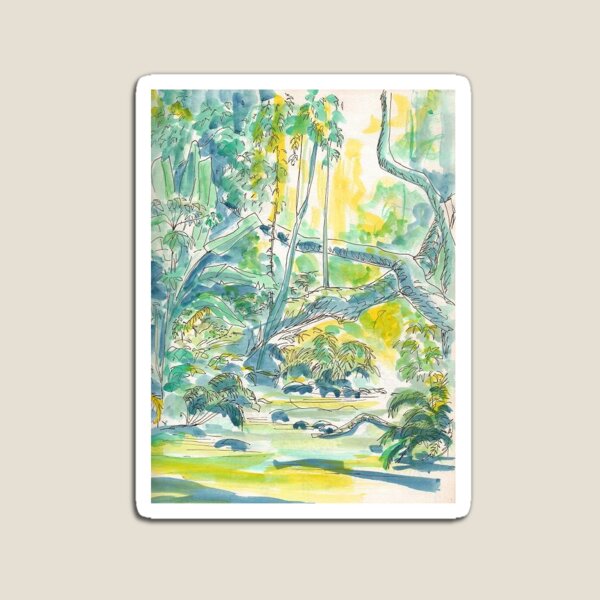 Montaine Rainforest by Sophie Neville - Magnet