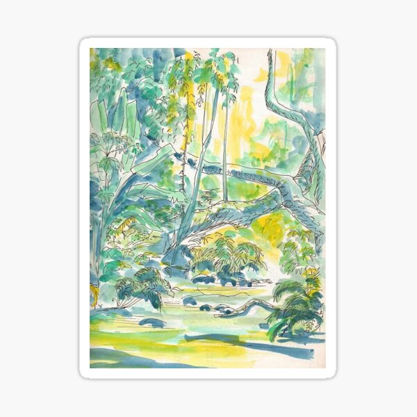 Montaine Rainforest by Sophie Neville - Sticker