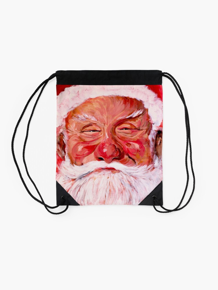 Alternate view of Santa Claus Drawstring Bag