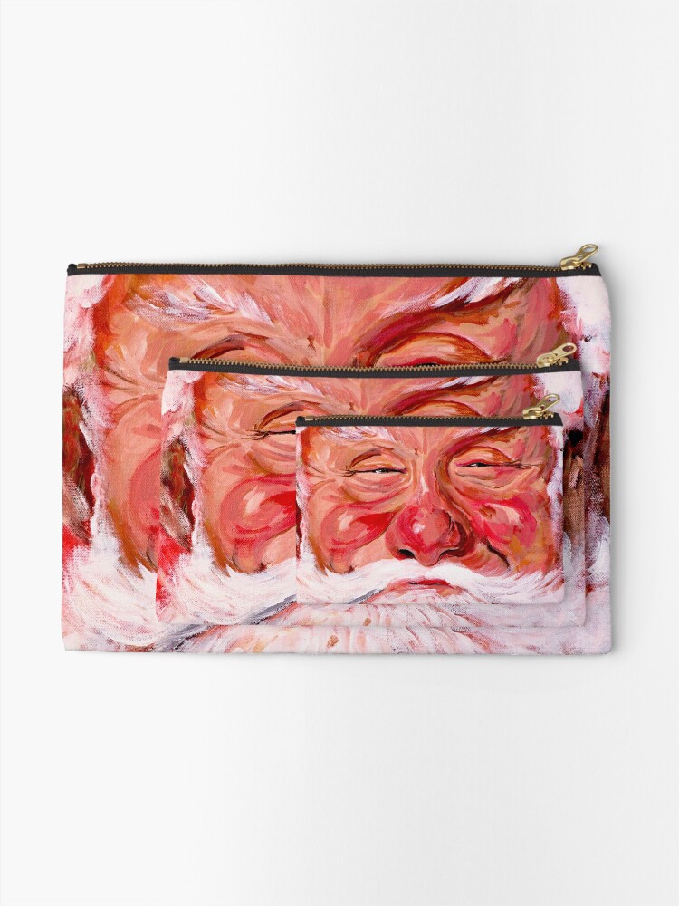 Alternate view of Santa Claus Zipper Pouch
