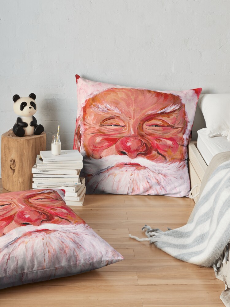 Alternate view of Santa Claus Floor Pillow