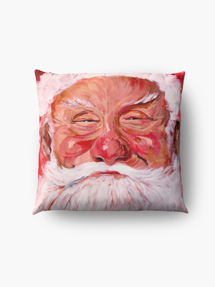 Alternate view of Santa Claus Floor Pillow