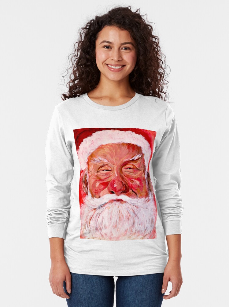 Alternate view of Santa Claus Long Sleeve T-Shirt