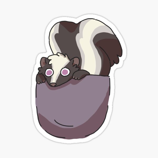 Artikel-Vorschau von Pocket Skunk, designt und verkauft von CC Art.