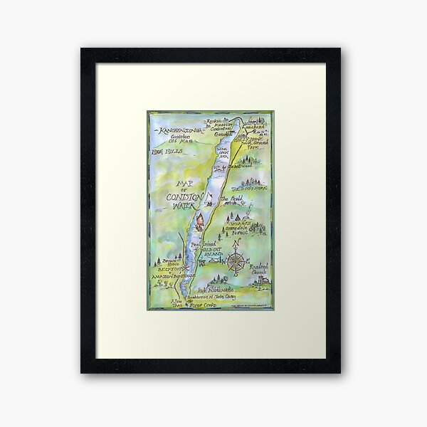 Item preview, Swallows and Amazons map of Coniston Water -  designed and sold by SophieNeville.
