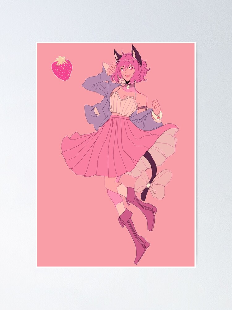 Tokyo Mew Mew Ichigo Poster By 470b1n Redbubble