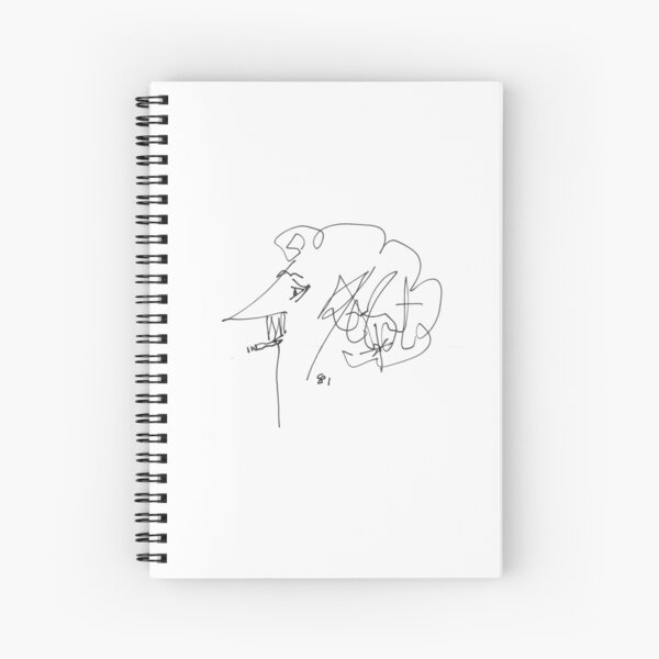 Kurt Vonnegut Signature Spiral Notebook