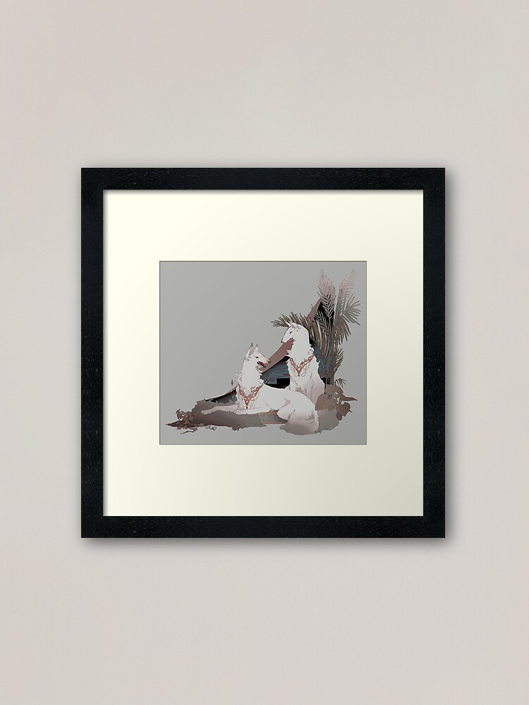 Mercedes And Melchior Framed Art Print For Sale By 2ghosts Art