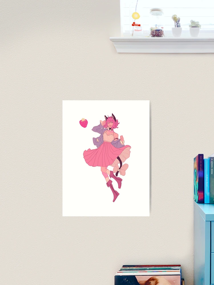 絵画 Hello  by mew mew I drew Mew Ichigo in honour of the new Tokyo Mew Mew show c