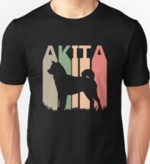 Akita Dog Silhouette Unisex T-Shirt