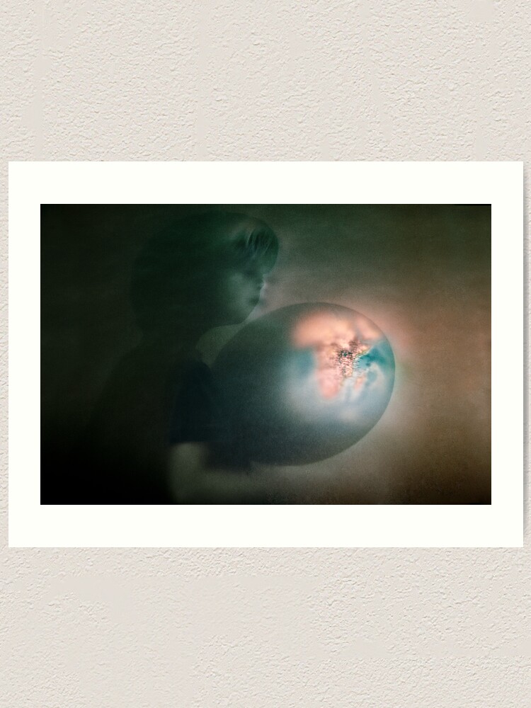 Alternate view of What about the world Art Print