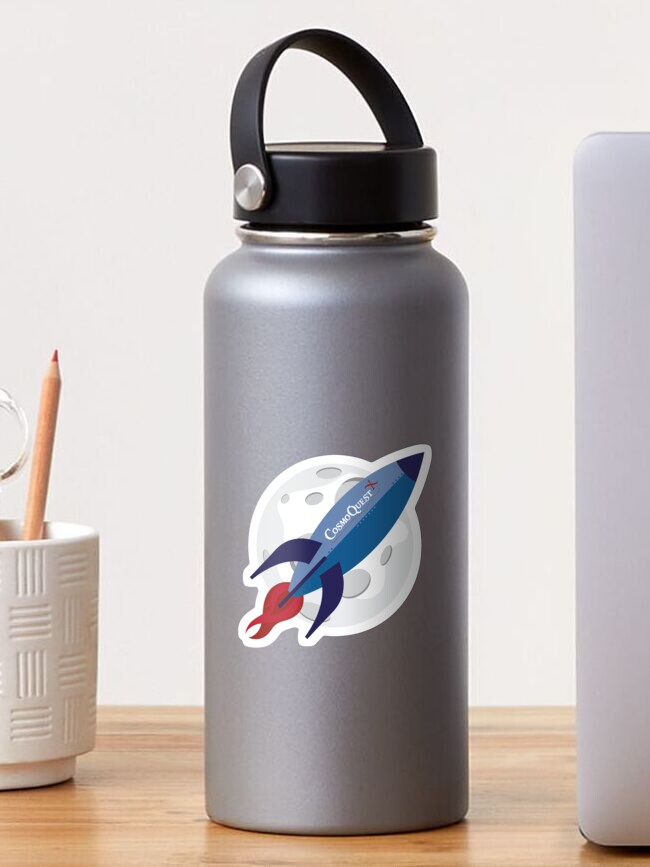 Thumbnail 1 von 3, Sticker, CosmoQuest-Rakete designt und verkauft von CosmoQuestX.