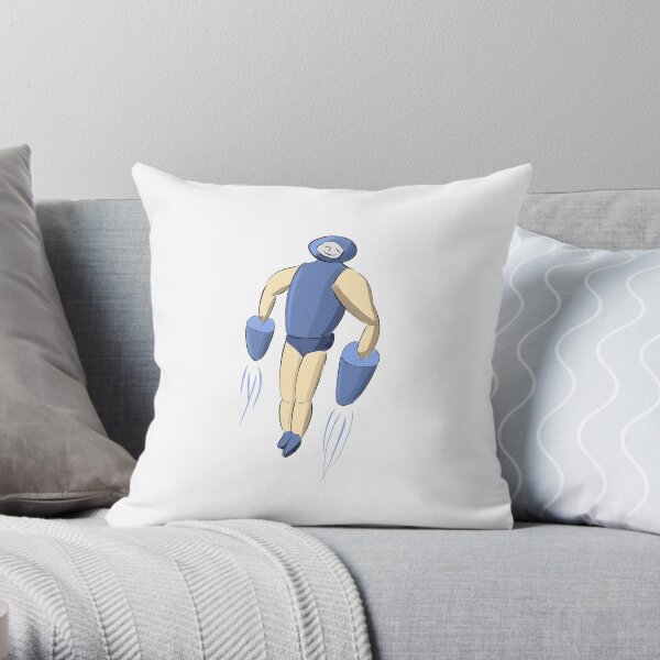 Jetboy! Throw Pillow