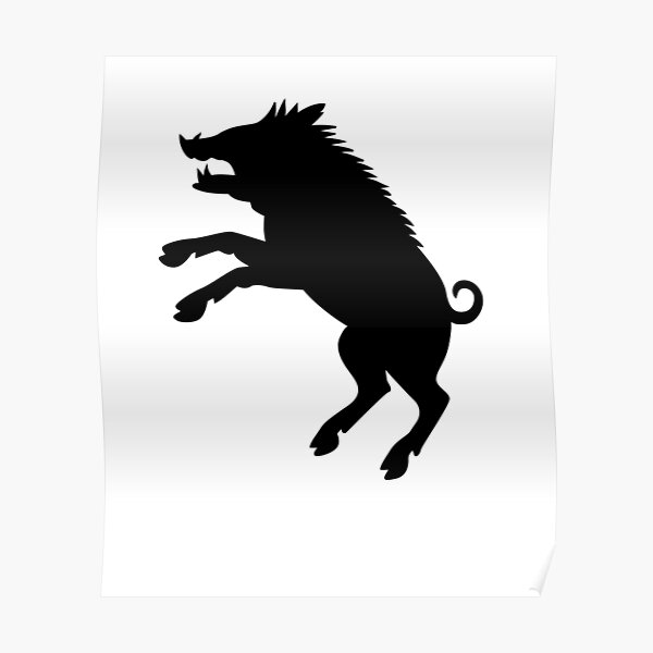 wild boar lover - wild boar gift Poster