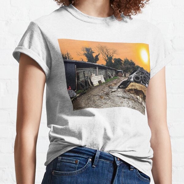 Irish Farm Life - Comic style Classic T-Shirt