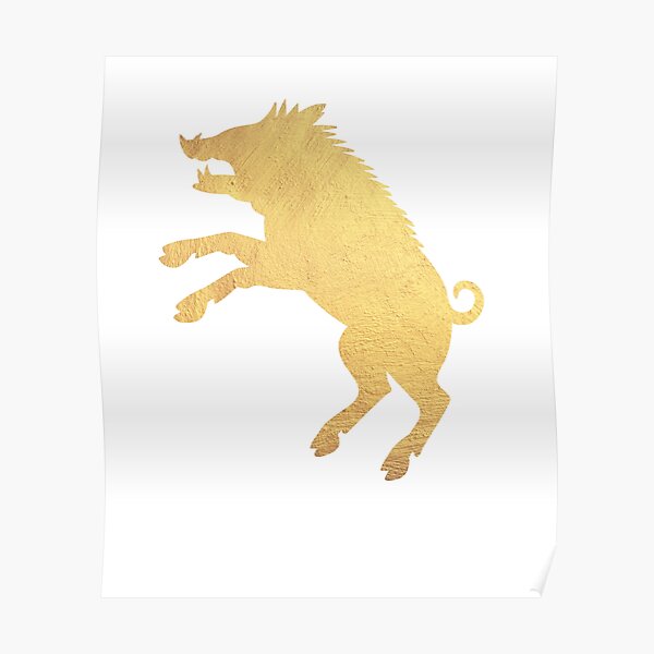 wild boar lover - wild boar gift Poster