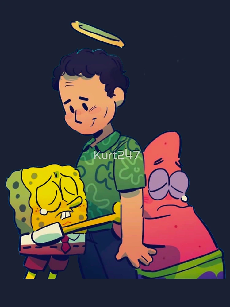 Spongebob is dead and sad Grime Art for @sadeditors by Caleb Van