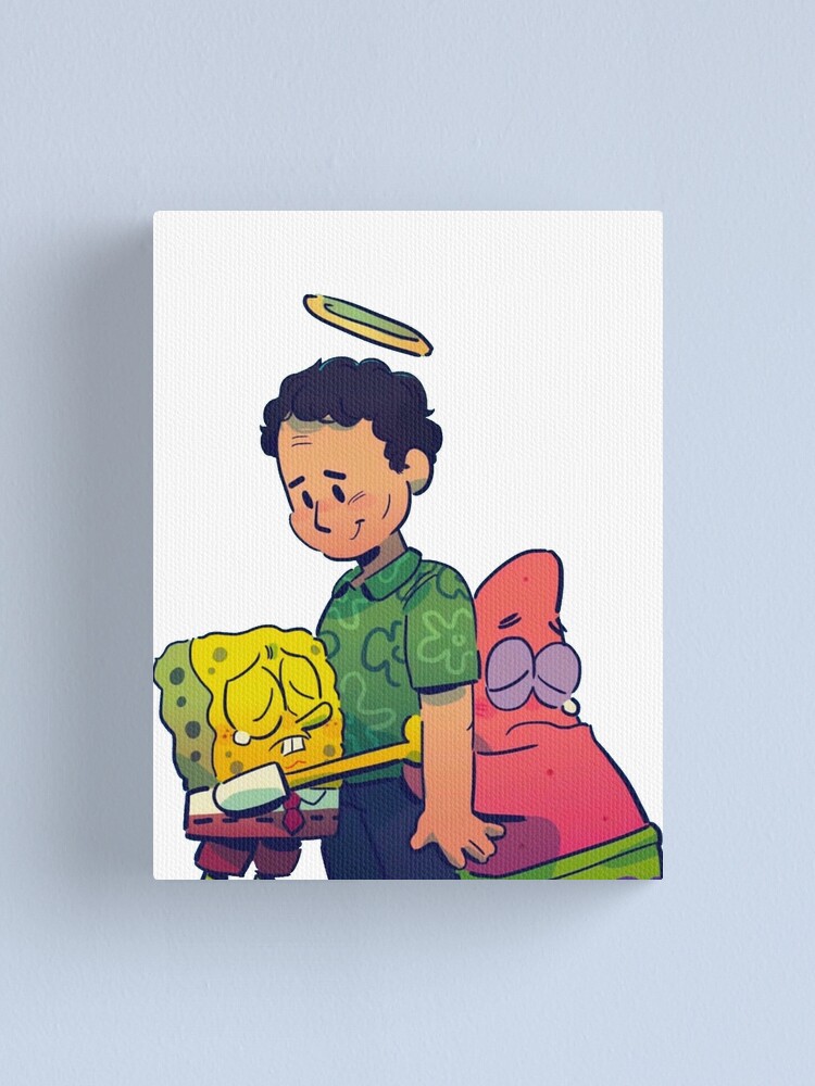 sad spongebob squarepants Classic t-shirt Art Print for Sale by