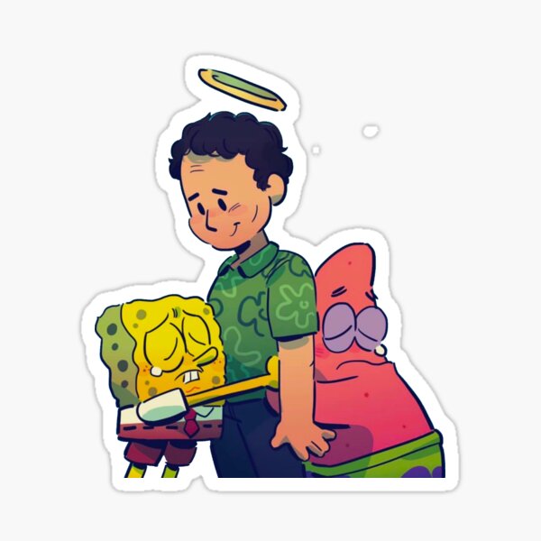 Sad Spongebob Stickers for Sale