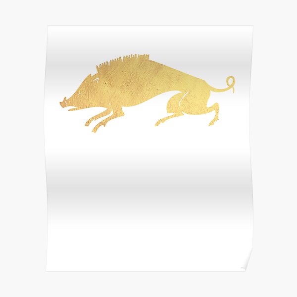 wild boar lover - wild boar gift Poster