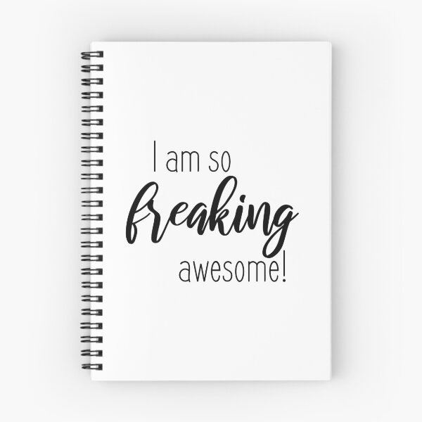 Item preview, I am so freaking awesome!  designed and sold by jpjournals.