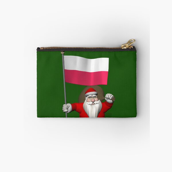 Item preview, Santa Claus With Flag Of Poland designed and sold by Mythos57.