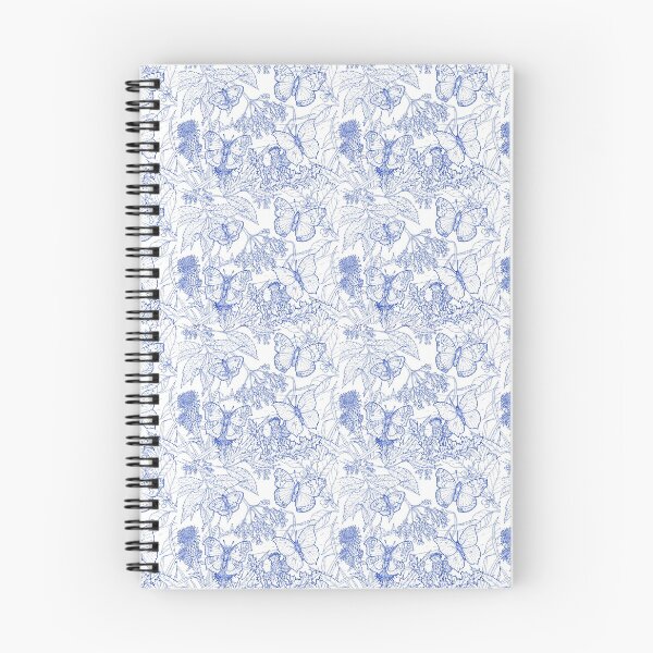 Item preview, Butterflies (Blue On White) designed and sold by David Roland.