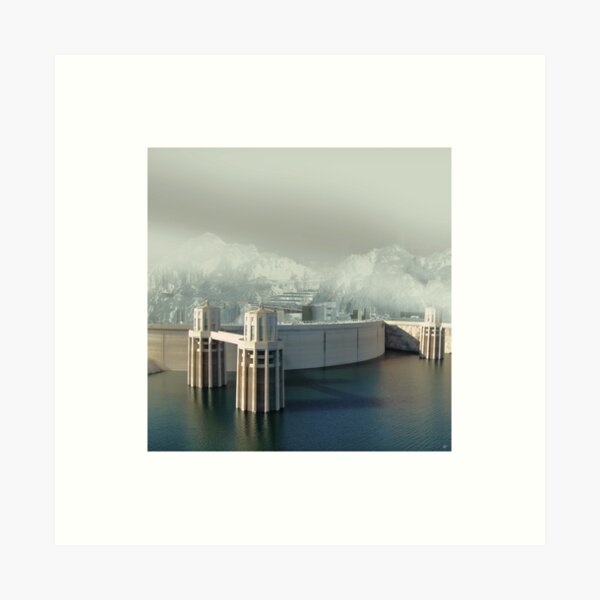 Hoover Dam Art Print
