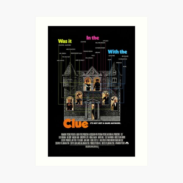 CLUE Art Print