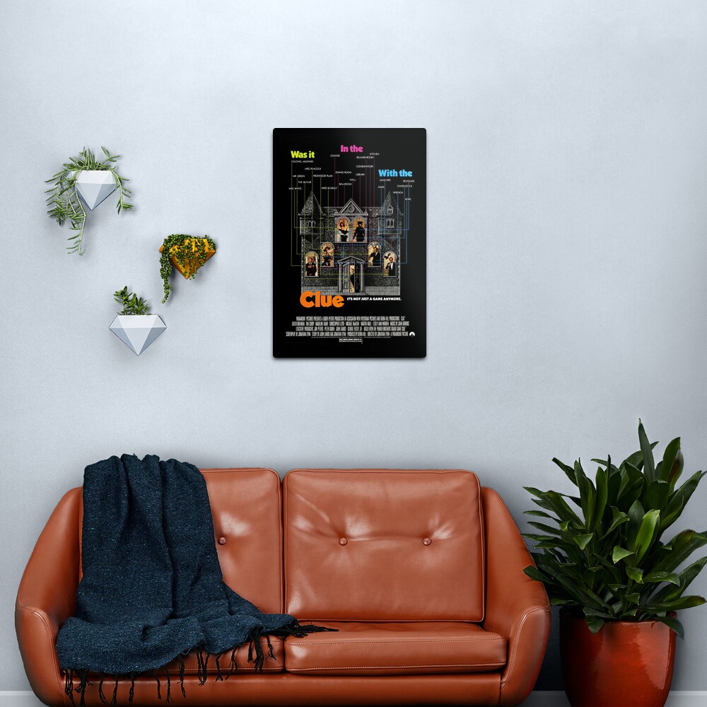 CLUE Metal Print