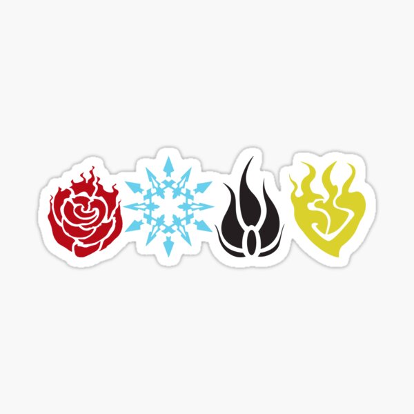 Rwby Emblems Sticker