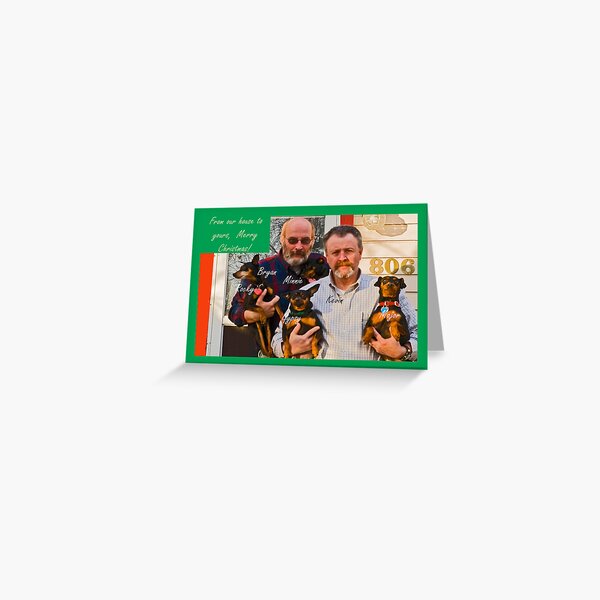 Merry Christmas Greeting Card