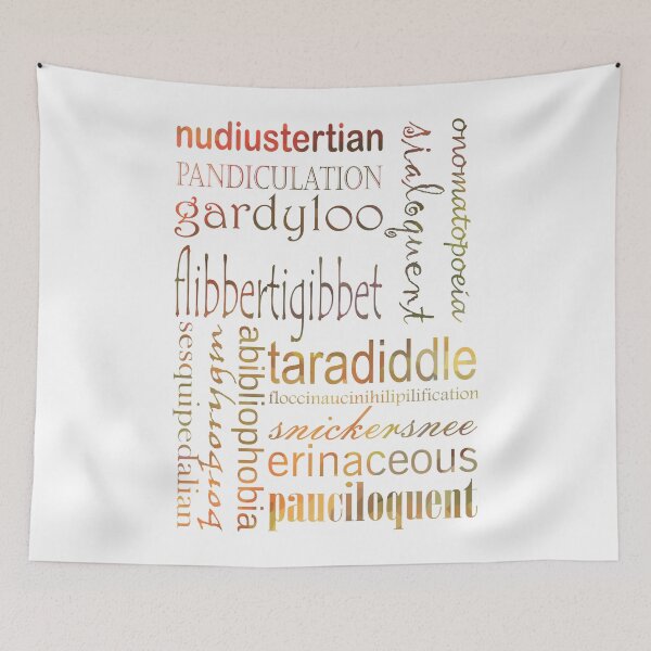 Item preview, Wordy designed and sold by Drift Woad.