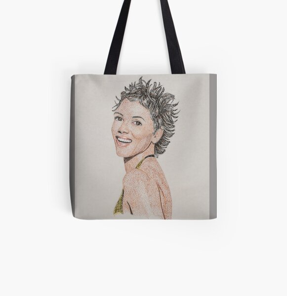 Halle - 2 All Over Print Tote Bag