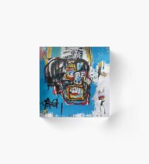 Jean-Michel Basquiat, Untitled (1982), Artwork, Tshirts, Posters, Prints, Tshirts, Men, Women, Kids Acrylic Block