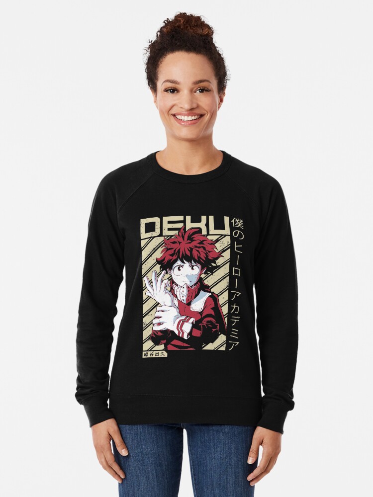 Deku Diagonal My Hero Academia Anime Shirt Lightweight