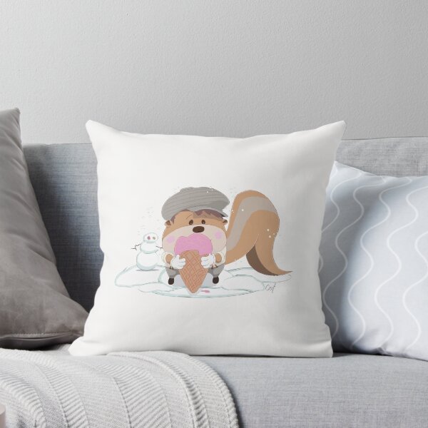Item preview, Squirrel and His Ice Cream Cone designed and sold by Critnthings.