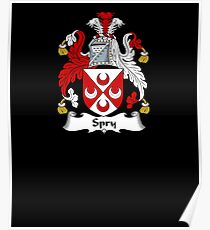 Spry Coat of Arms - Family Crest Shirt Poster